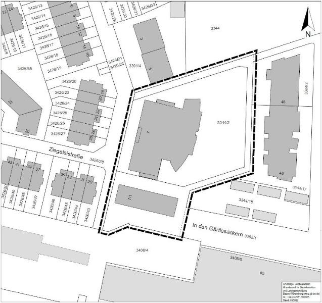 Gärtlesäcker 1. Teiländerung