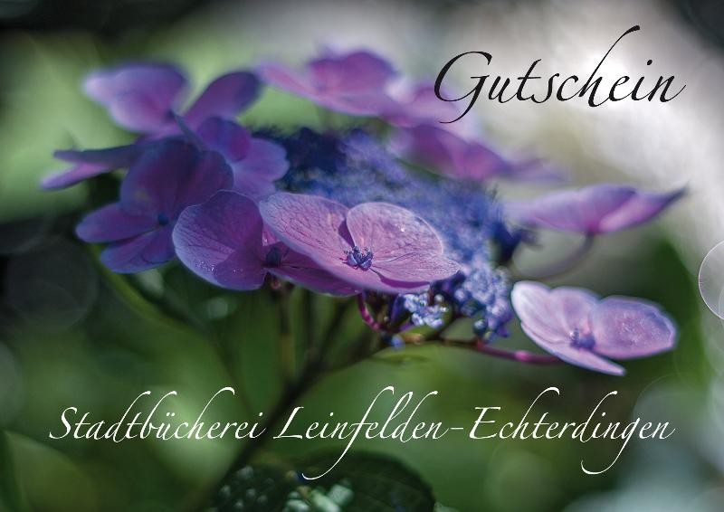 Geschenkgutschein der Stadtbücherei