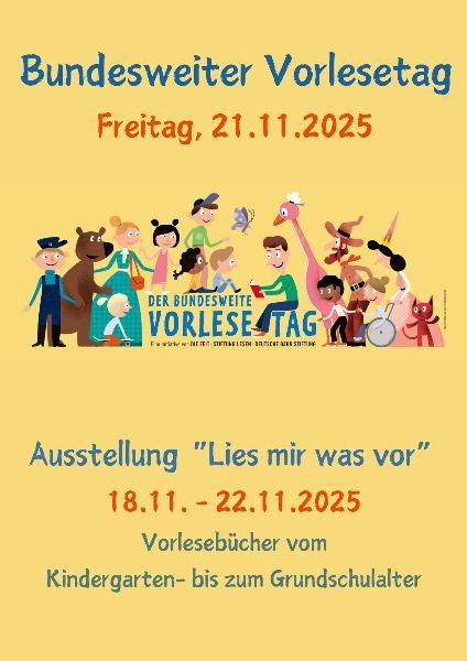 Plakat "Lies mir was vor"