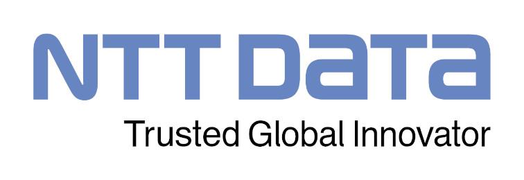 Das Logo der Firma NTT DATA