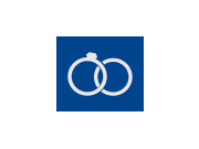 Icon Lebenslagen Grafisches Icon mit zwei Ringen