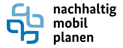 Logo „nachhaltig mobil planen“