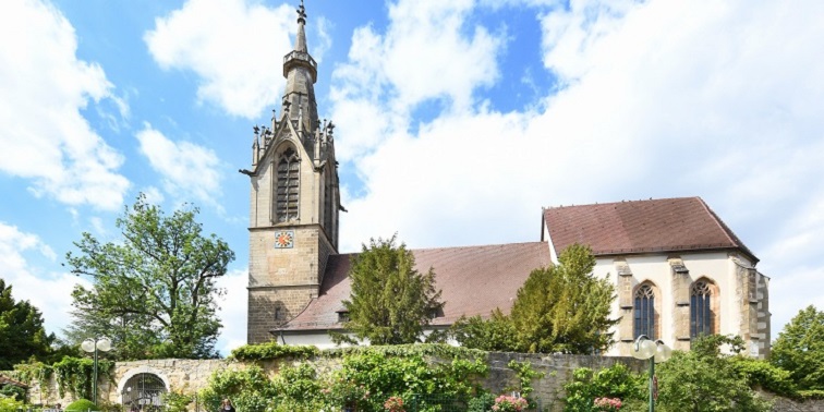 Die Stephanuskirche in Echterdingen Die Stephanuskirche in Echterdingen