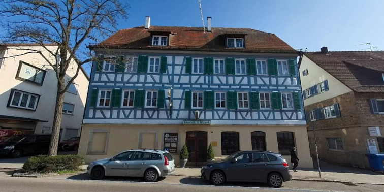 Die Gaststätte Hirsch in Echterdingen