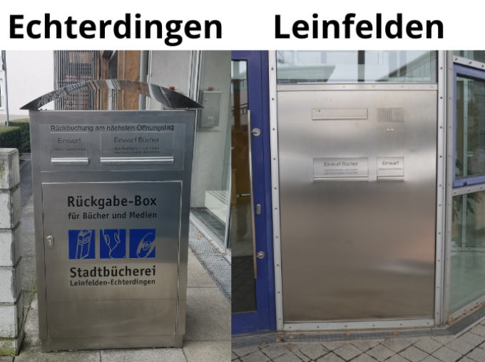 Foto der Rückgabe-Boxen