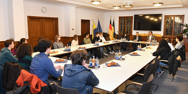Jugendgemeinderat Gruppenfoto des vierten Jugendgemeinderats