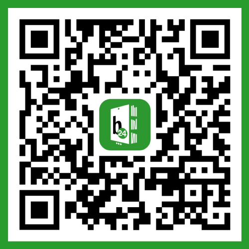 QR-Code zum Herunterladen der B24-App QR-Code zum Herunterladen der B24-App