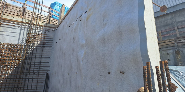 Baustelle Neubau Gartenhallenbad in Leinfelden