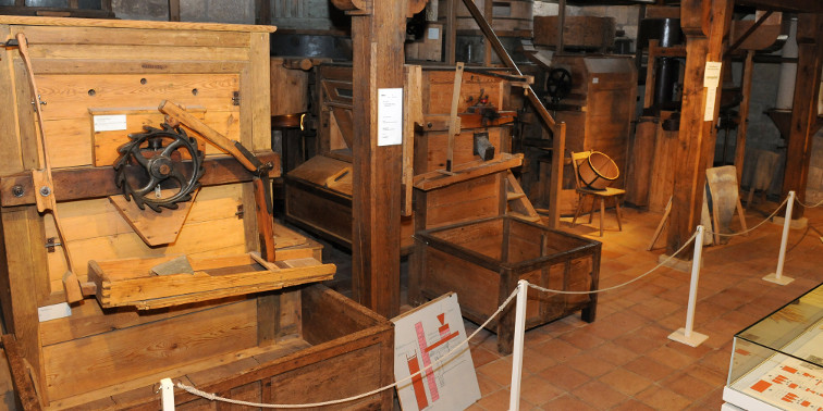 Ausgestellte Exponate im Mühlernmuseum